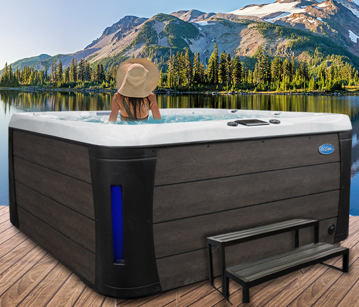 Calspas hot tub being used in a family setting - hot tubs spas for sale Davenport